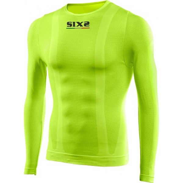 Maglia SIX2 TS2C GIALLOFLUO con Predisposizione Paraschiena Maglia SIX2 TS2C GIALLOFLUO con Predisposizione Paraschiena